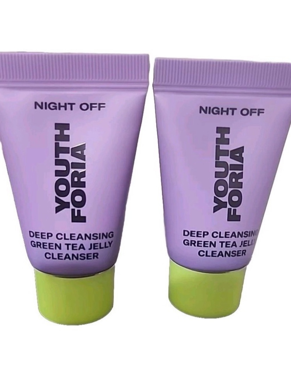 Bundle of 2! Youth Foria travel size Night Off Deep Cleansing Cleanser